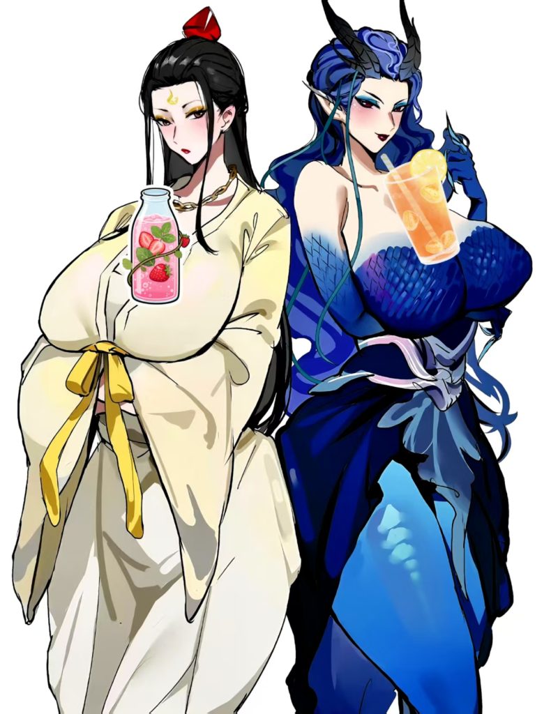 熬润和鹤童，大雷手稿-次元社区次元社区